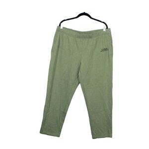 LL Bean 1912 Sweatpants Super Soft Cozy Olive Green XL 30"